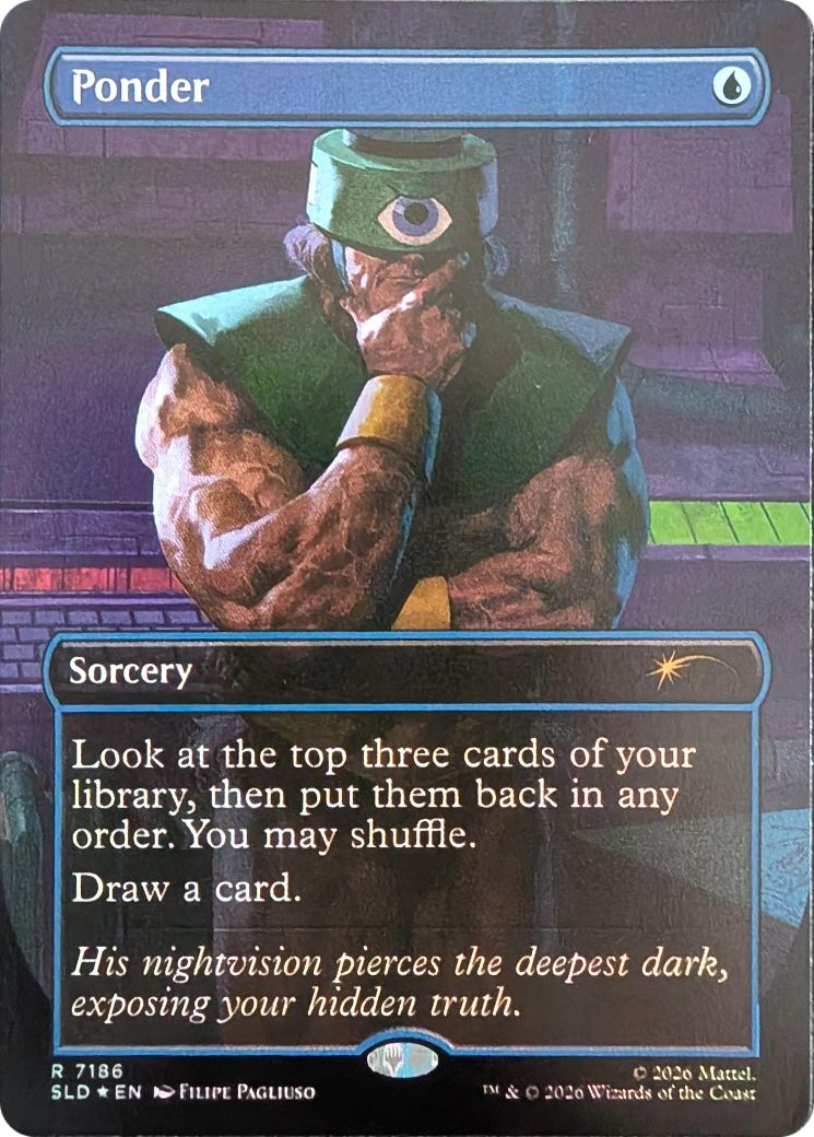 Ponder (7186) [Secret Lair Drop Series] | Gaming Infinity