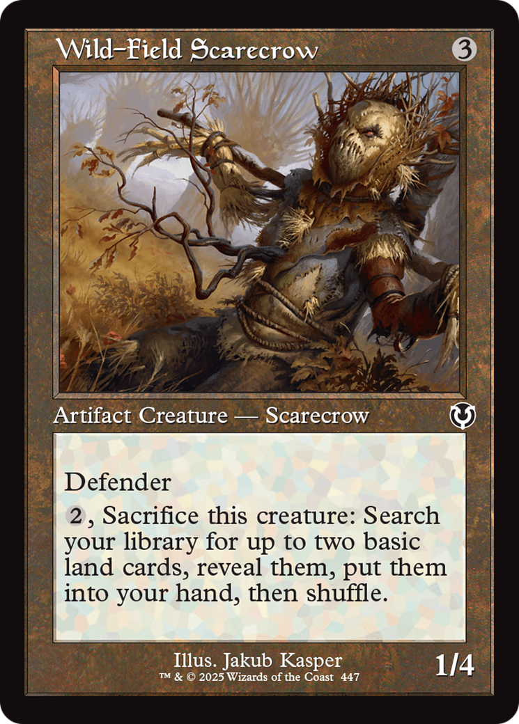 Wild-Field Scarecrow (Retro Frame) [Innistrad Remastered] | Gaming Infinity