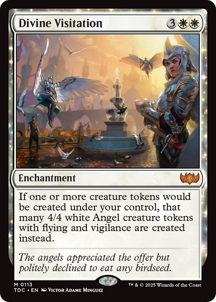 Divine Visitation [Tarkir: Dragonstorm Commander] | Gaming Infinity