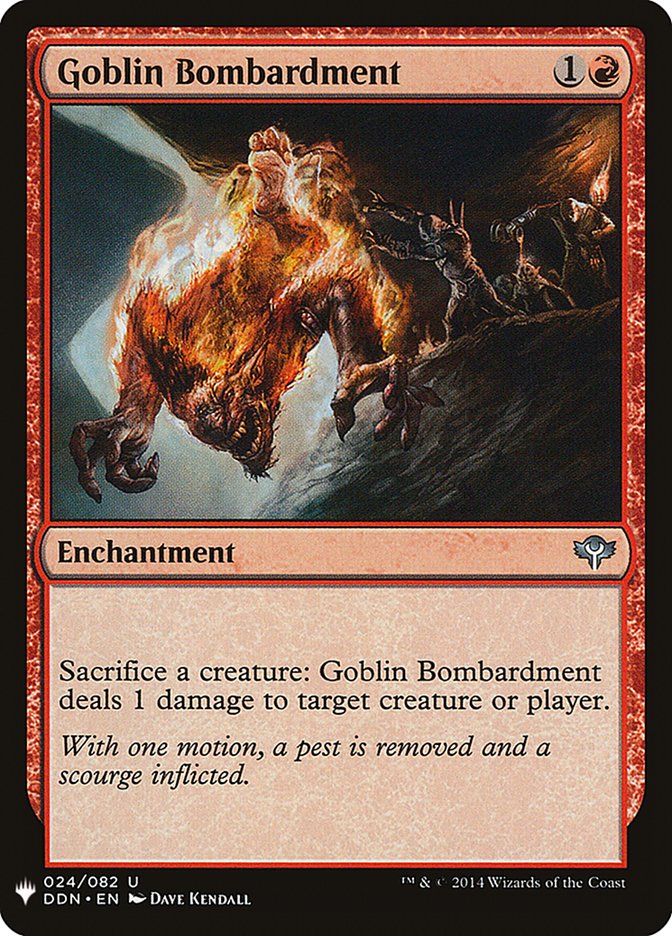 Goblin Bombardment [Mystery Booster] | Gaming Infinity