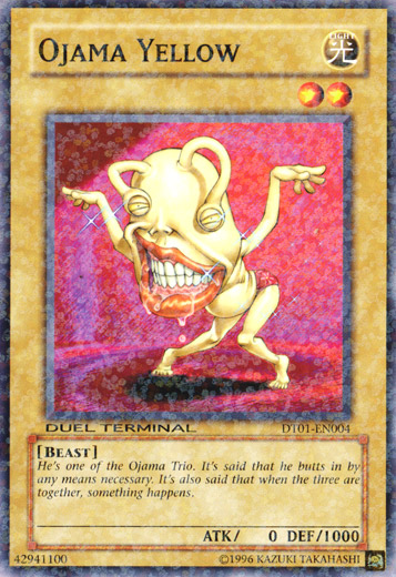 Ojama Yellow [DT01-EN004] Common | Gaming Infinity