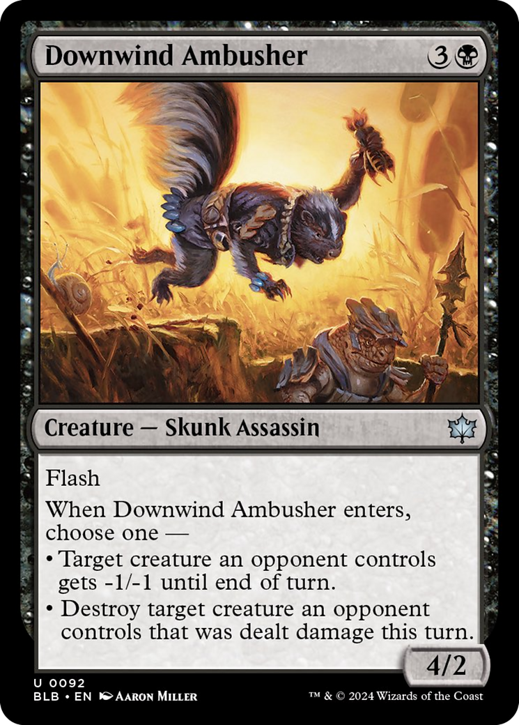 Downwind Ambusher [Bloomburrow] | Gaming Infinity