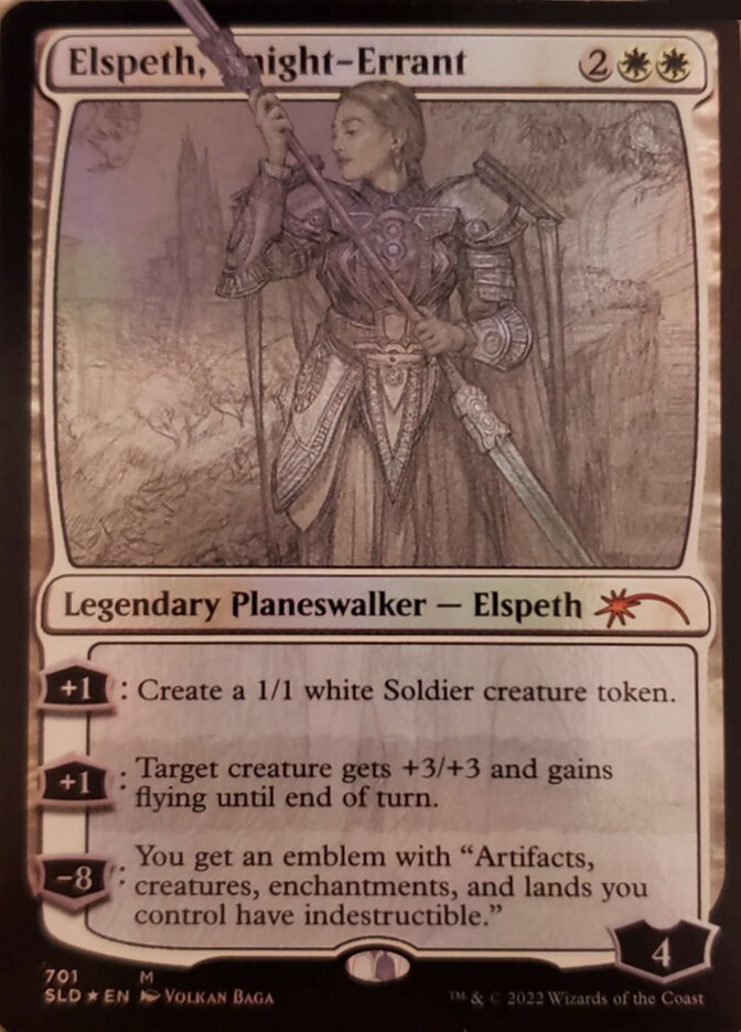 Elspeth, Knight-Errant (Sketch) [Secret Lair Drop Promos] | Gaming Infinity