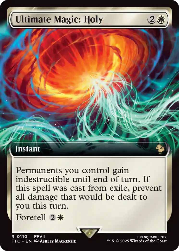 Ultimate Magic: Holy (Extended Art) [FINAL FANTASY Commander] | Gaming Infinity