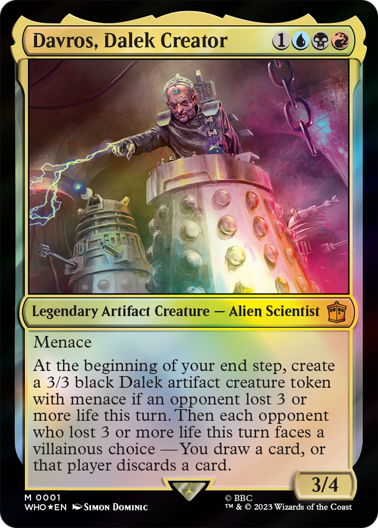 Davros, Dalek Creator [Doctor Who] | Gaming Infinity