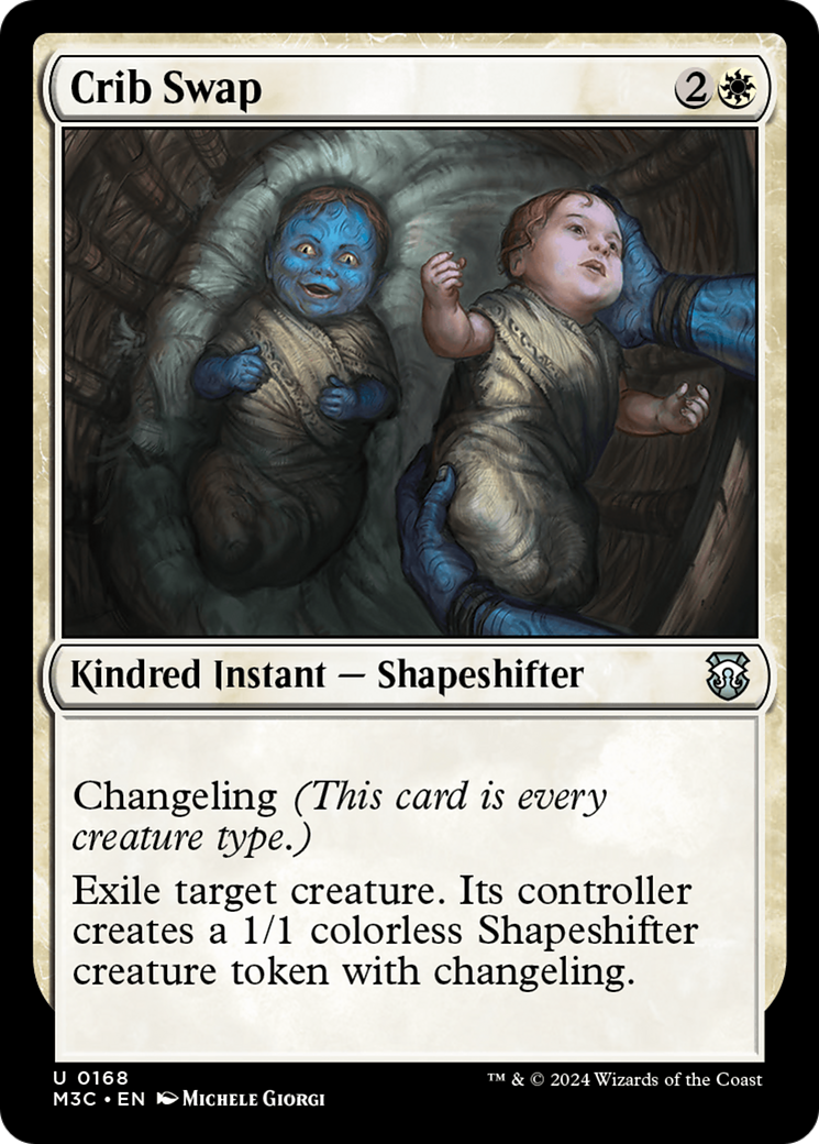 Crib Swap (Ripple Foil) [Modern Horizons 3 Commander] | Gaming Infinity