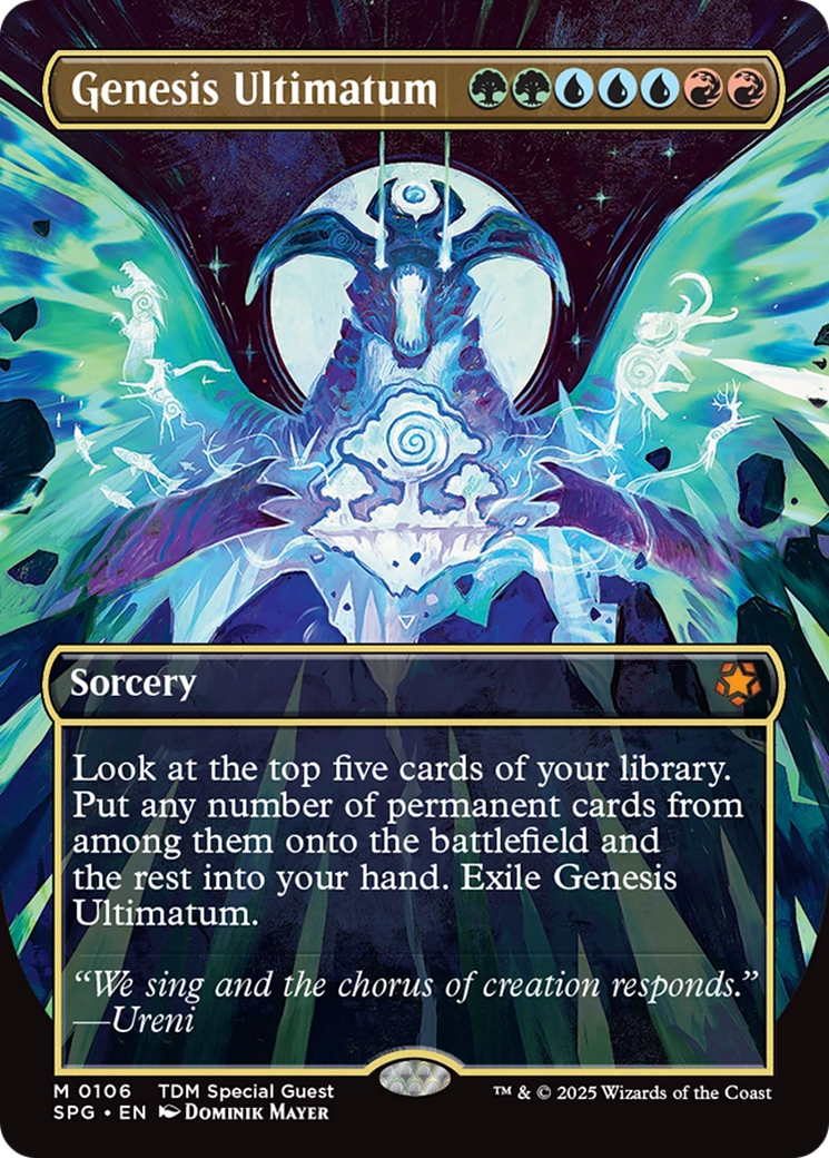 Genesis Ultimatum (Borderless) [Tarkir: Dragonstorm Special Guests] | Gaming Infinity