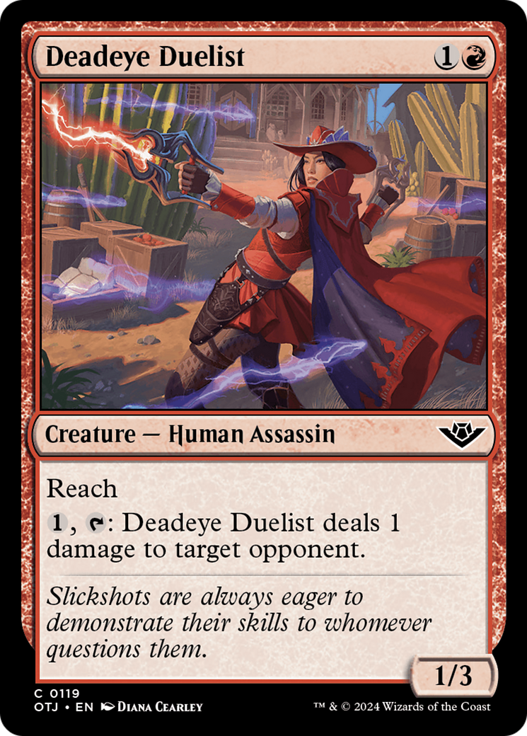 Deadeye Duelist [Outlaws of Thunder Junction] | Gaming Infinity