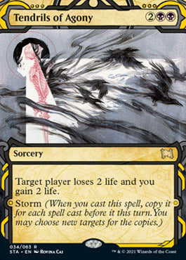 Tendrils of Agony (Foil Etched) [Strixhaven: Mystical Archive] | Gaming Infinity