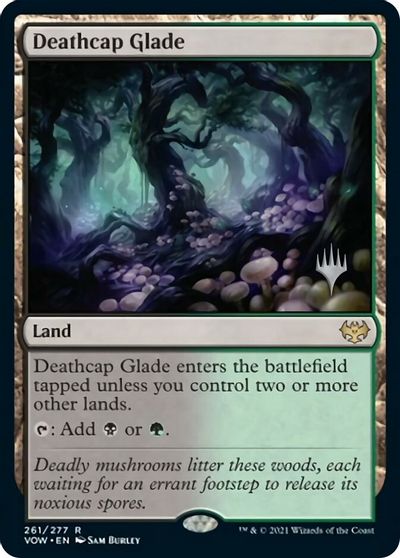 Deathcap Glade (Promo Pack) [Innistrad: Crimson Vow Promos] | Gaming Infinity