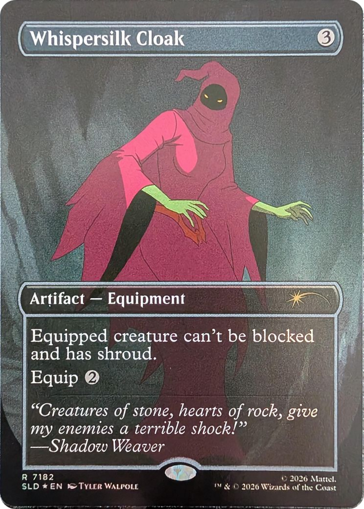 Whispersilk Cloak (7182) [Secret Lair Drop Series] | Gaming Infinity