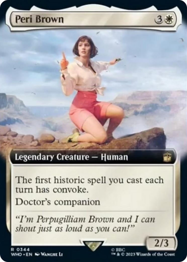 Peri Brown (Extended Art) [Doctor Who] | Gaming Infinity
