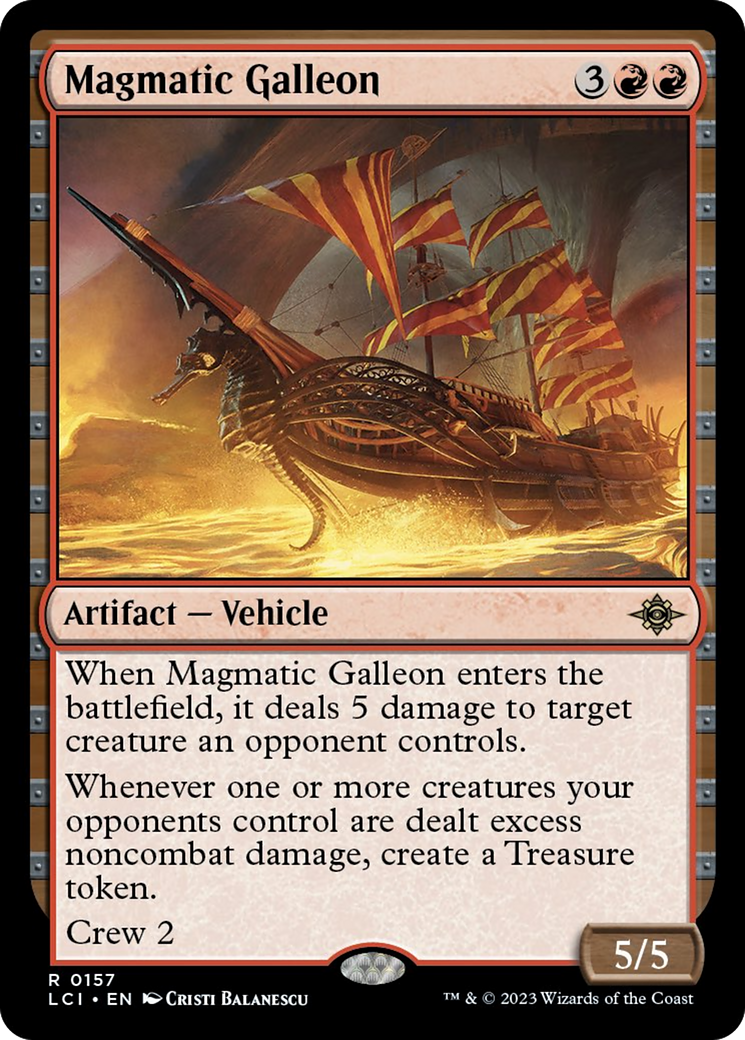 Magmatic Galleon [The Lost Caverns of Ixalan] | Gaming Infinity