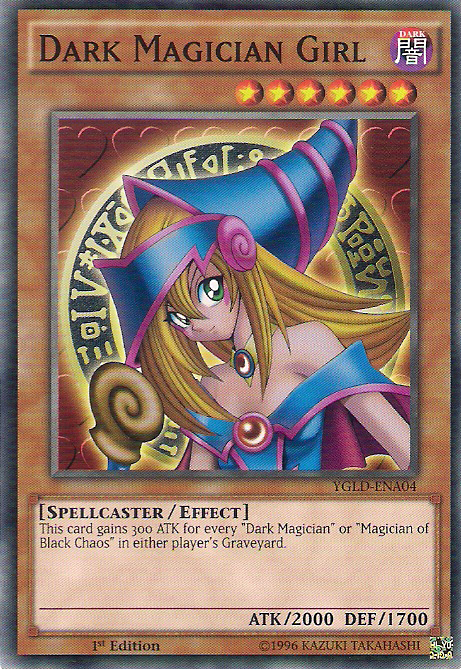 Dark Magician Girl [YGLD-ENA04] Common | Gaming Infinity