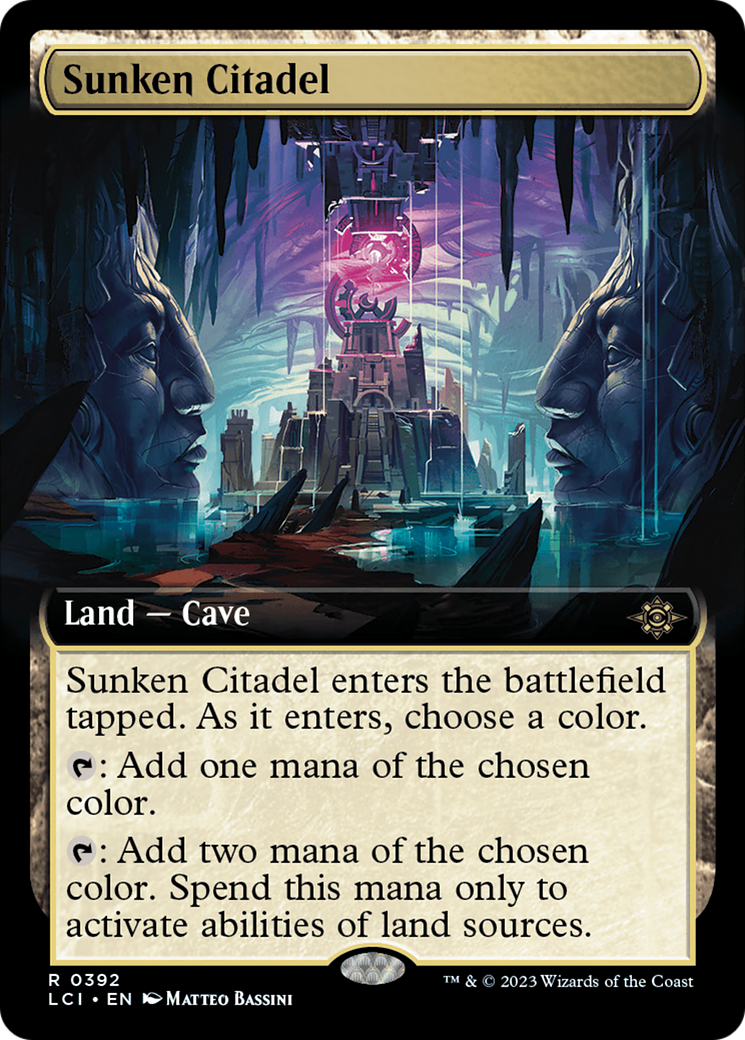 Sunken Citadel (Extended Art) [The Lost Caverns of Ixalan] | Gaming Infinity