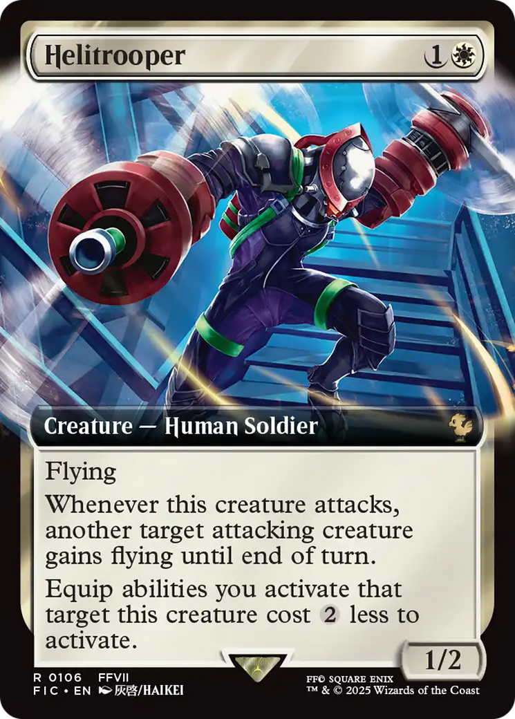 Helitrooper (Extended Art) [FINAL FANTASY Commander] | Gaming Infinity