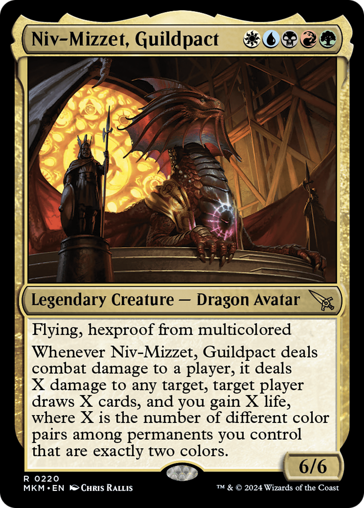 Niv-Mizzet, Guildpact [Murders at Karlov Manor] | Gaming Infinity