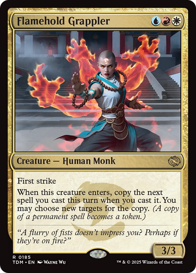 Flamehold Grappler [Tarkir: Dragonstorm] | Gaming Infinity