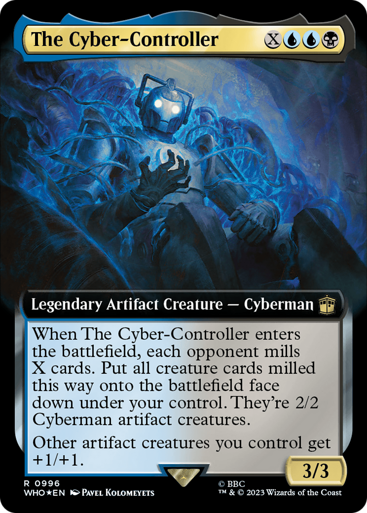 The Cyber-Controller (Extended Art) (Surge Foil) [Doctor Who] | Gaming Infinity