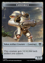 Servo // Construct (0041) Double-Sided Token [Commander Masters Tokens] | Gaming Infinity