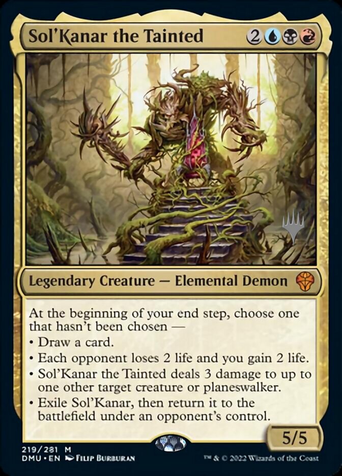 Sol'Kanar the Tainted (Promo Pack) [Dominaria United Promos] | Gaming Infinity