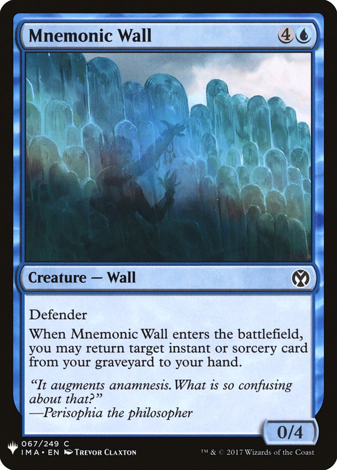 Mnemonic Wall [Mystery Booster] | Gaming Infinity