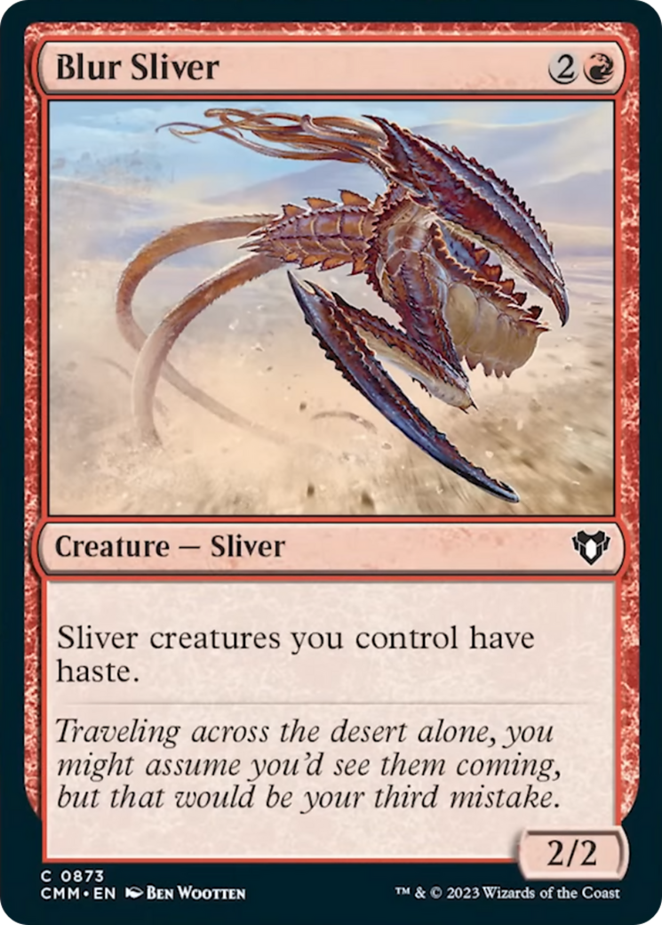 Blur Sliver [Commander Masters] | Gaming Infinity