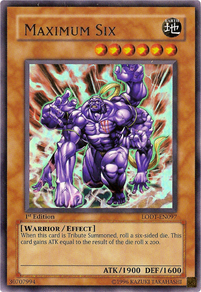 Maximum Six [LODT-EN097] Ultra Rare | Gaming Infinity