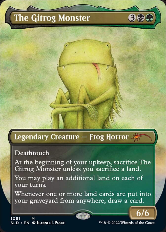 The Gitrog Monster (Borderless) [Secret Lair Drop Series] | Gaming Infinity