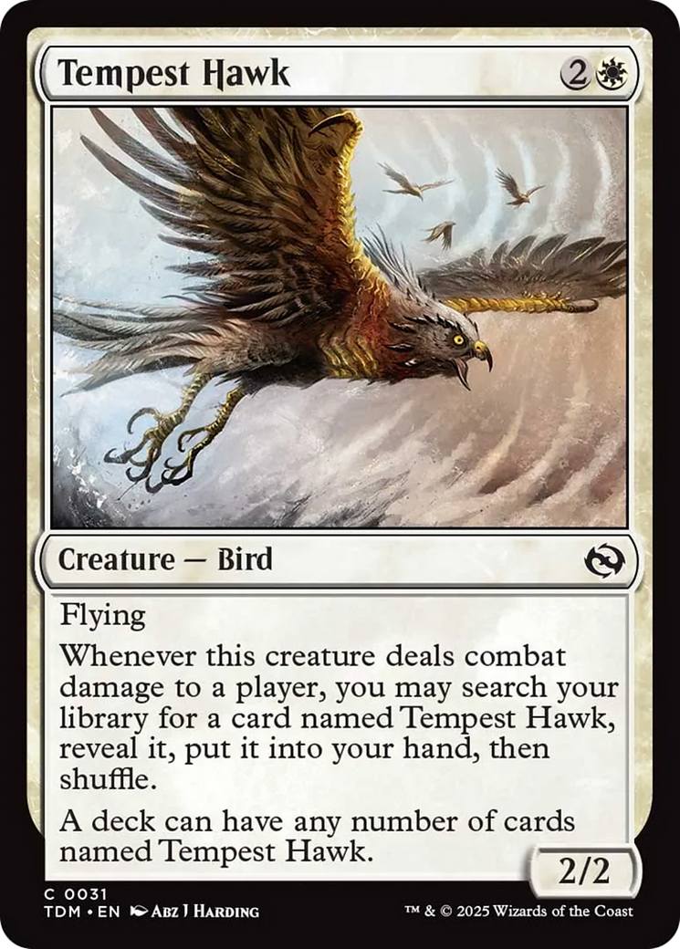 Tempest Hawk [Tarkir: Dragonstorm] | Gaming Infinity