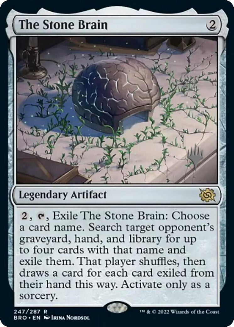 The Stone Brain (Promo Pack) [The Brothers' War Promos] | Gaming Infinity