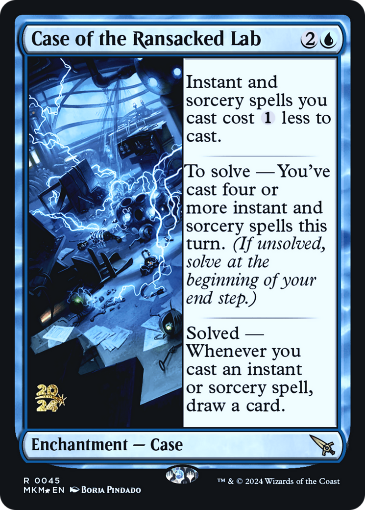 Case of the Ransacked Lab [Murders at Karlov Manor Prerelease Promos] | Gaming Infinity
