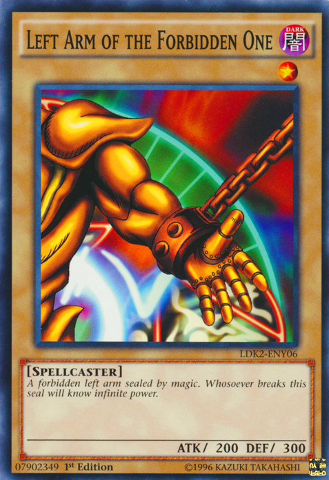 Left Arm of the Forbidden One [LDK2-ENY06] Common | Gaming Infinity