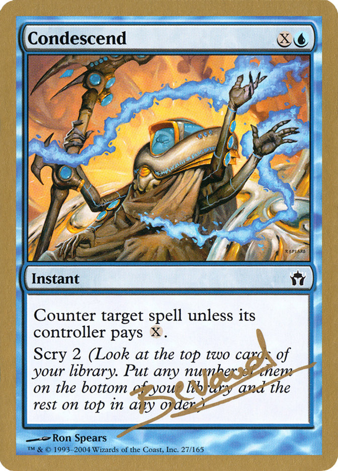 Condescend (Manuel Bevand) [World Championship Decks 2004] | Gaming Infinity