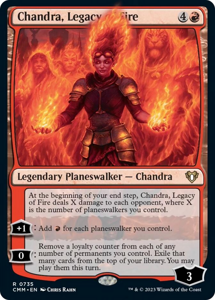 Chandra, Legacy of Fire [Commander Masters] | Gaming Infinity