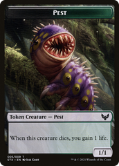 Pest // Lukka, Wayward Bonder Emblem Double-Sided Token [Secret Lair: From Cute to Brute Tokens] | Gaming Infinity