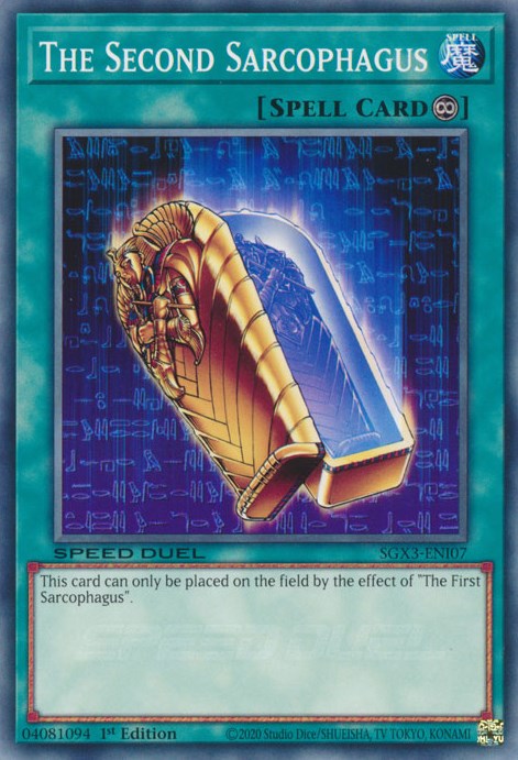 The Second Sarcophagus [SGX3-ENI07] Common | Gaming Infinity