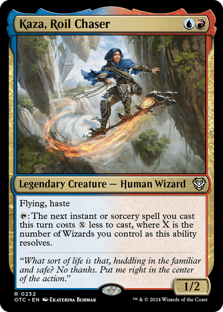 Kaza, Roil Chaser [Outlaws of Thunder Junction Commander] | Gaming Infinity