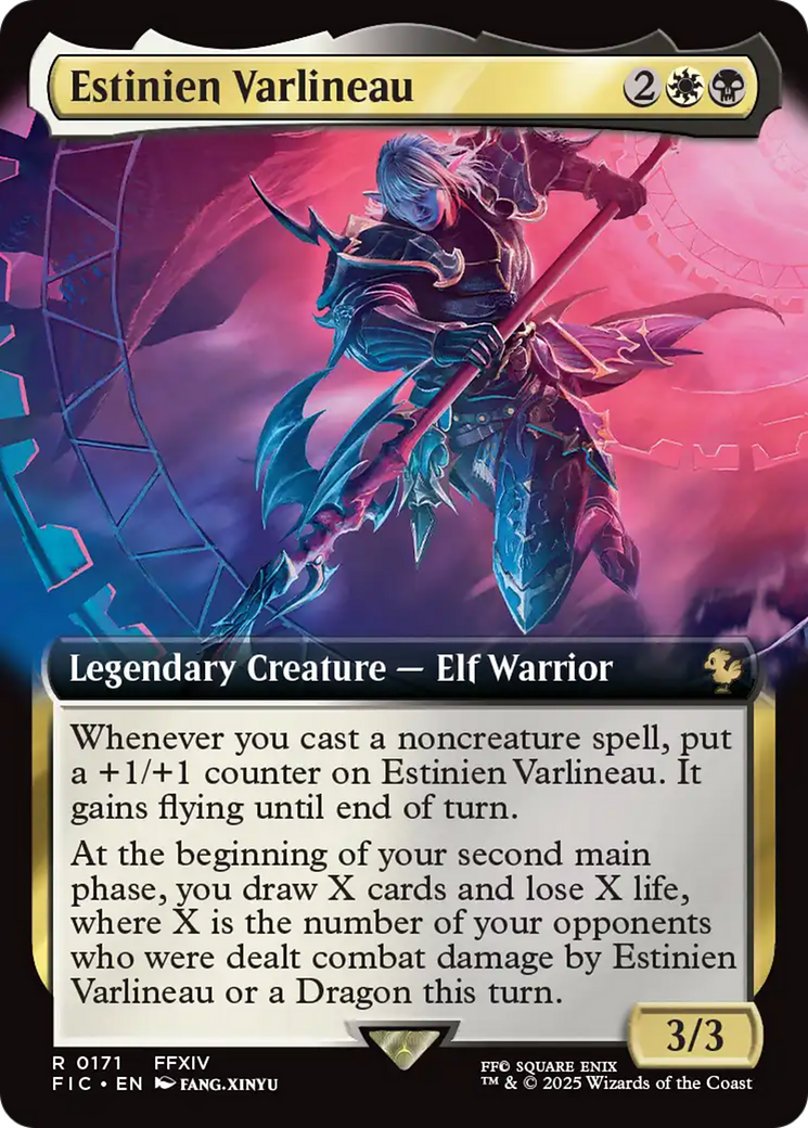 Estinien Varlineau (Extended Art) [FINAL FANTASY Commander] | Gaming Infinity