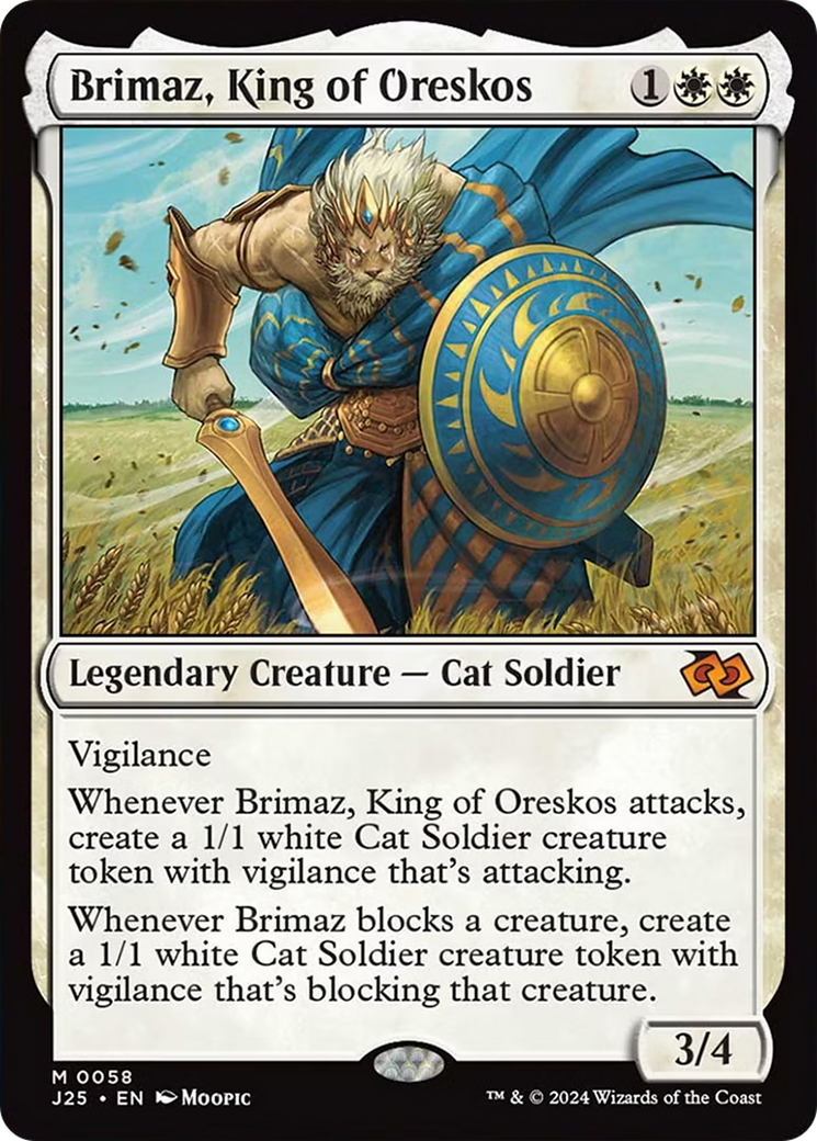 Brimaz, King of Oreskos (Anime) [Foundations Jumpstart] | Gaming Infinity