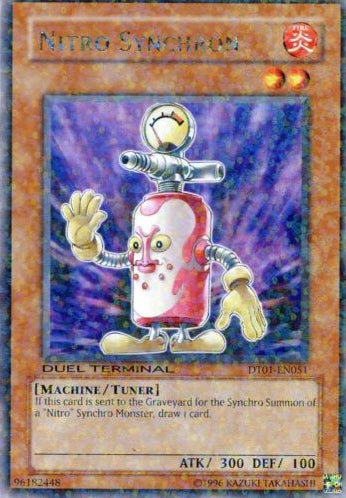 Nitro Synchron [DT01-EN051] Rare | Gaming Infinity