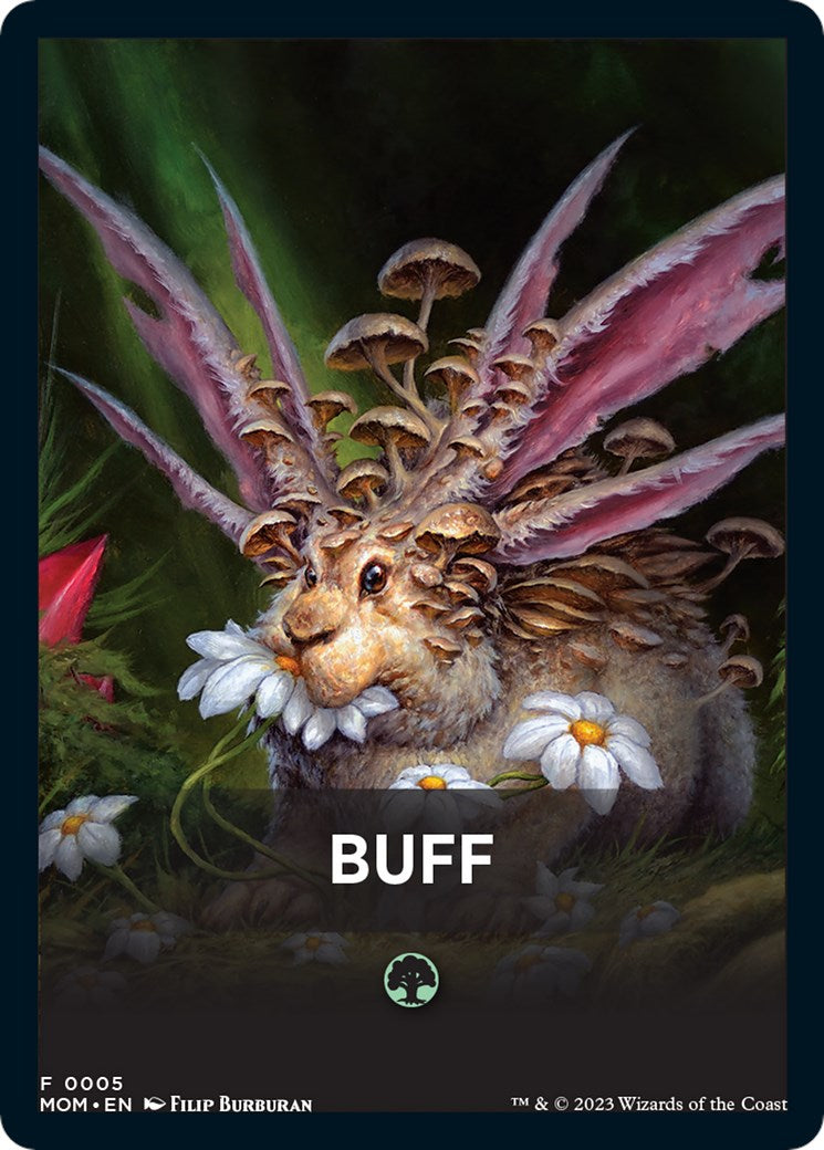 Buff Theme Card [March of the Machine Tokens] | Gaming Infinity