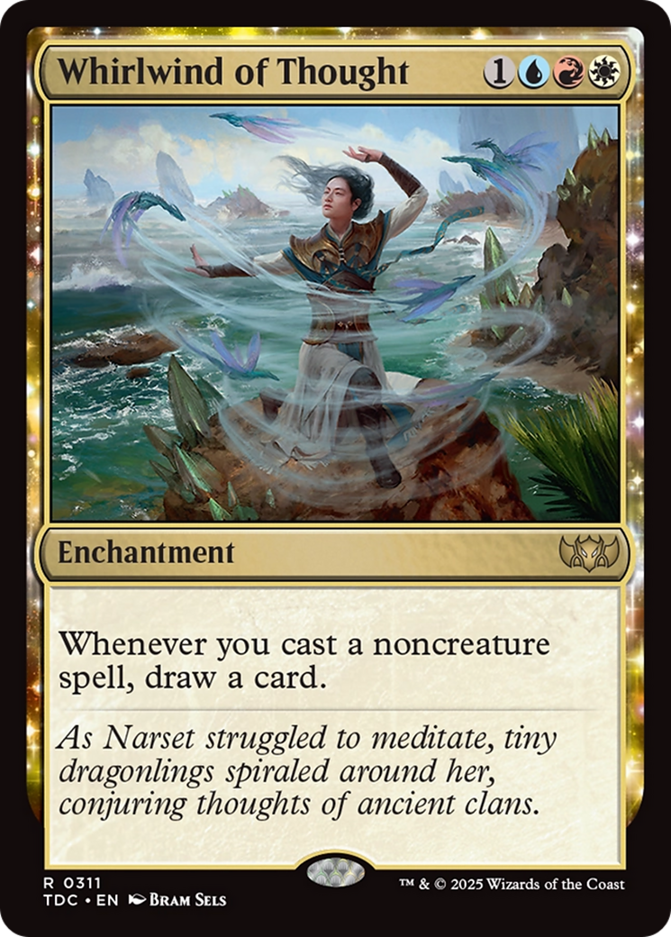 Whirlwind of Thought [Tarkir: Dragonstorm Commander] | Gaming Infinity