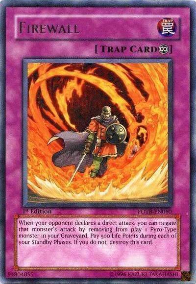 Firewall [FOTB-EN060] Rare | Gaming Infinity