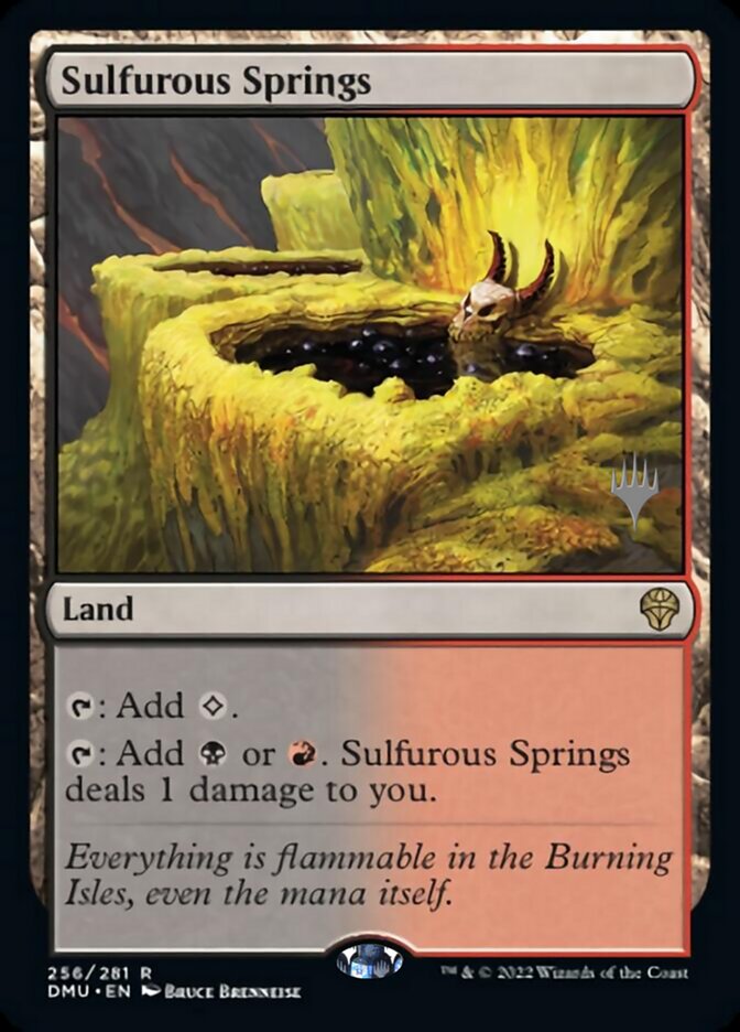 Sulfurous Springs (Promo Pack) [Dominaria United Promos] | Gaming Infinity