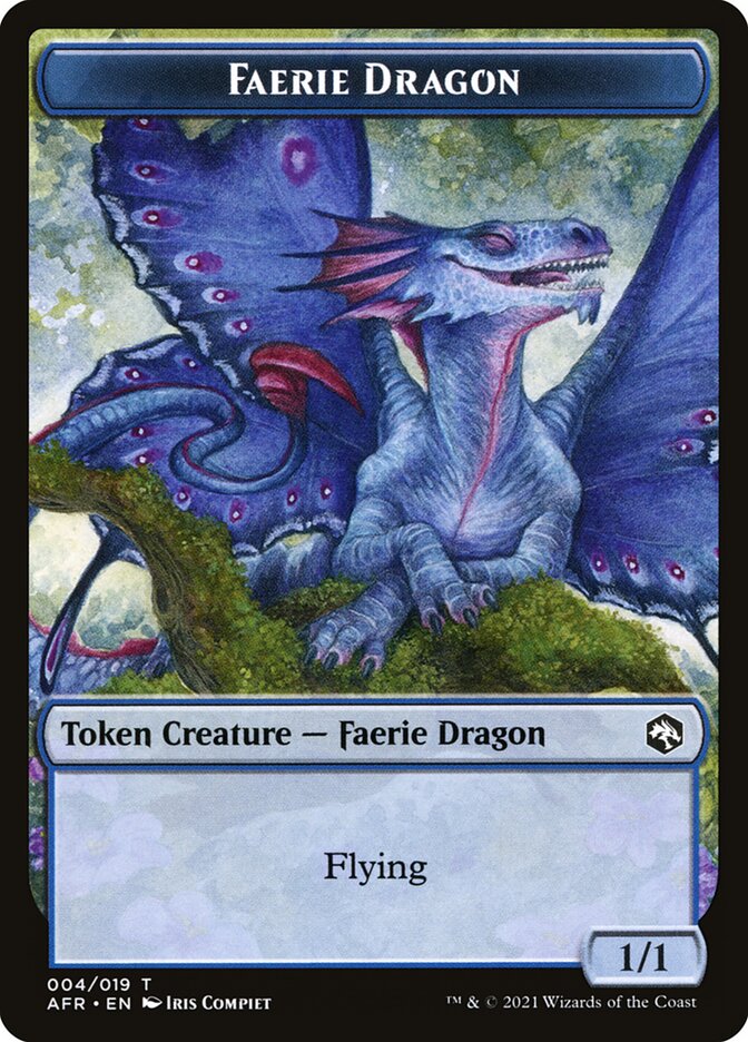 Faerie Dragon Token [Dungeons & Dragons: Adventures in the Forgotten Realms Tokens] | Gaming Infinity