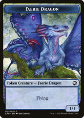 Wolf // Faerie Dragon Double-Sided Token [Dungeons & Dragons: Adventures in the Forgotten Realms Tokens] | Gaming Infinity