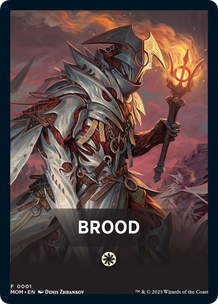 Brood Theme Card [March of the Machine Tokens] | Gaming Infinity
