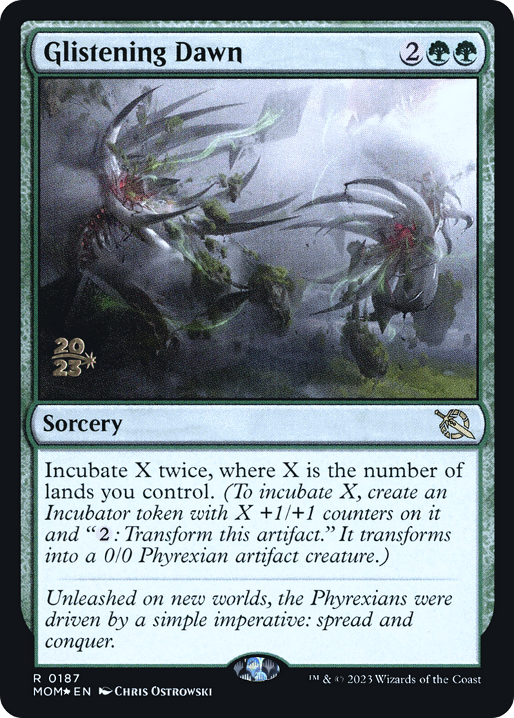 Glistening Dawn [March of the Machine Prerelease Promos] | Gaming Infinity