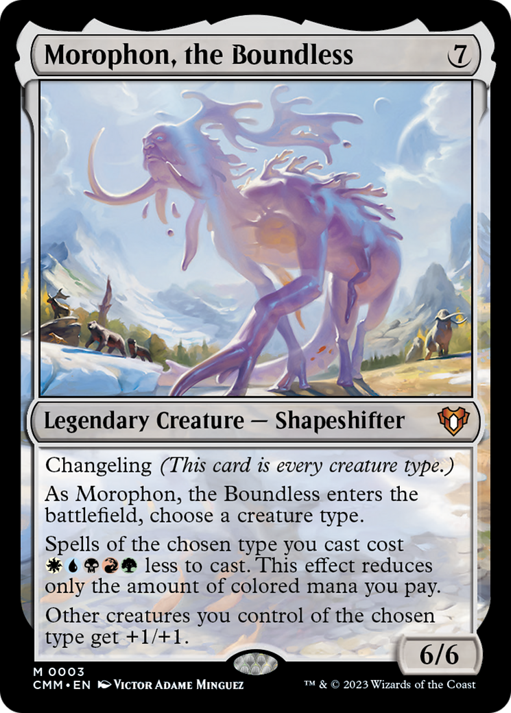 Morophon, the Boundless [Commander Masters] | Gaming Infinity